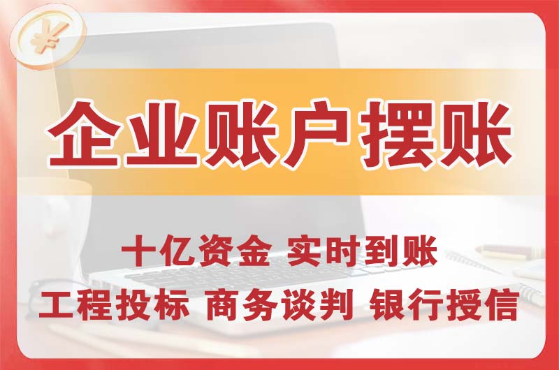 崇左企业账户摆账